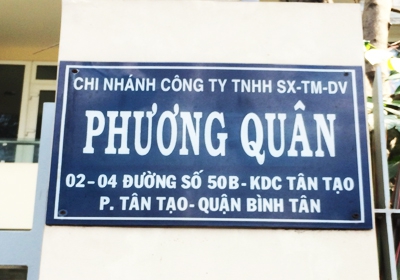 CÔNG TY PHƯƠNG QUÂN ở BÌNH TÂN