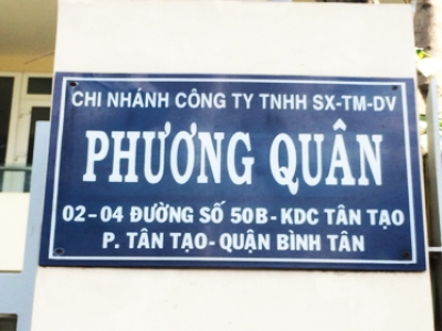 CÔNG TY PHƯƠNG QUÂN ở BÌNH TÂN